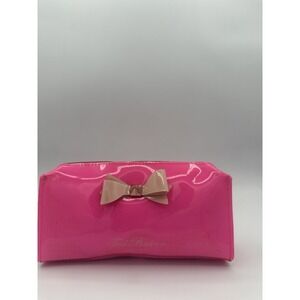 Ted Baker London Bow Makeup Bag Fuchsia NWT S1